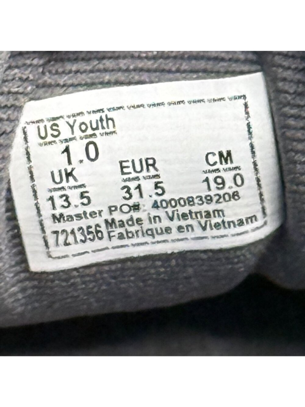 Vans Off The Wall Checkerboard Doheny Youth Size 1 - Picture 5 of 6